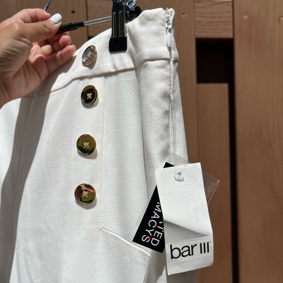 BAR III highwaisted Pant in Lily White - Picture 6 of 6